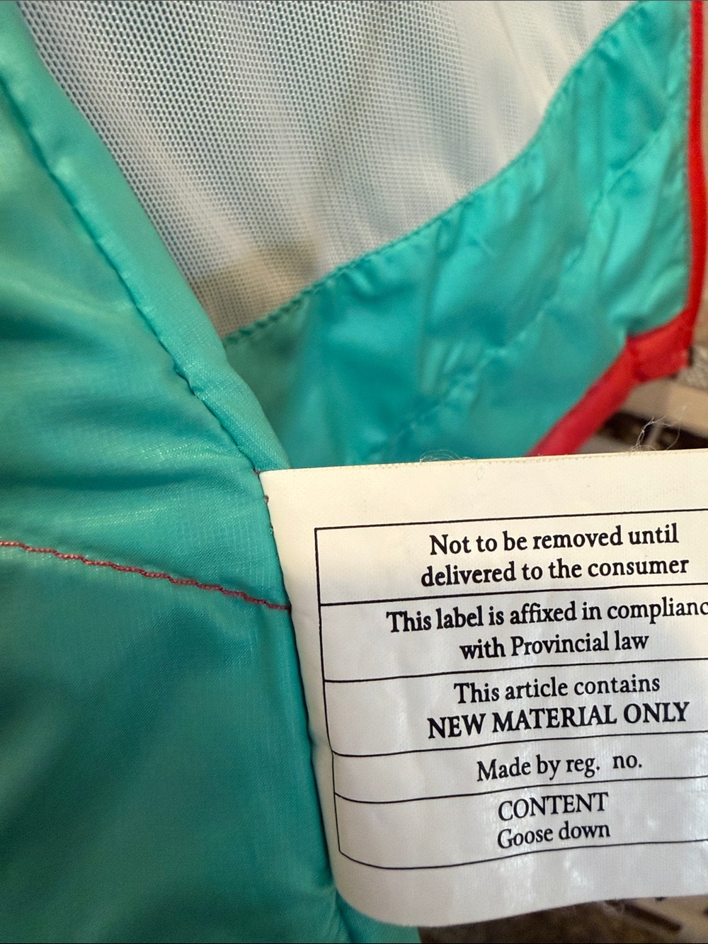 Patagonia Women’s Down Sweater Jacket Red Teal 800 Fill Goose Down FA12- SZ M - Picture 9 of 14